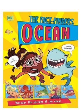 【现货】【探索者】海洋【The Fact-Finders】The Fact-Finders Ocean英文儿童绘本知识百科DK 平装DK Children6-9岁进口原版书97