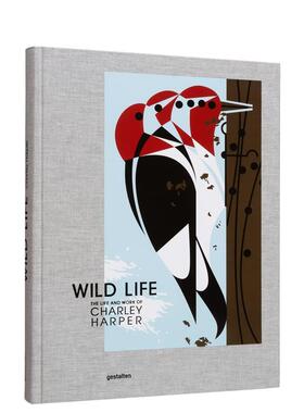 【现货】查理哈珀自然插画Wild Life : The Life and Work 英文插画原画设定集Charley Harper Art Studio精装Die Gestalten Verl
