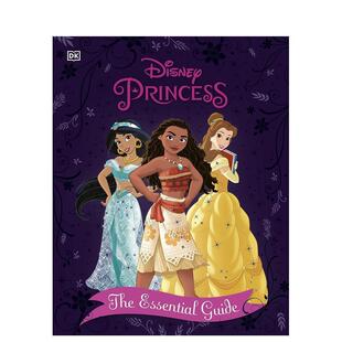 【现货】迪斯尼公主典藏指南Disney Princess The Essential Guide New Edition英文儿童绘本IP系列Victoria Saxon精装DK Childre
