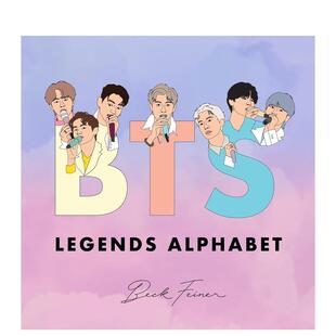 Legends Alphabet英文音乐Beck Feiner精装 书Alphabet 防弹少年团传奇字母表BTS 进口原版 Legends9780645851533 预售