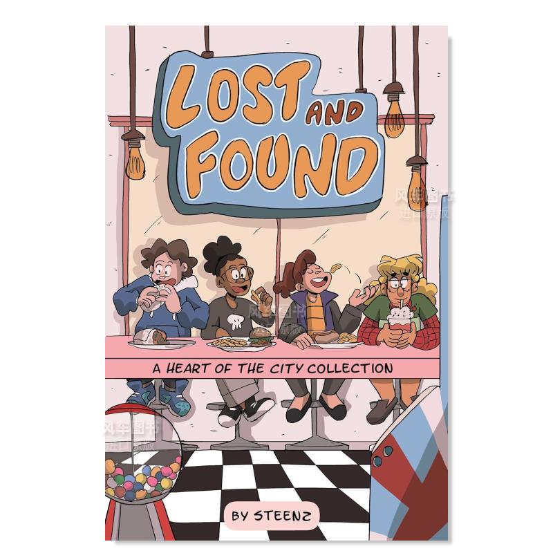 【预售】失物招领:城市之心系列 Lost and Found: A Heart of the City Collection英文漫画原版图书外版进口书籍Steenz