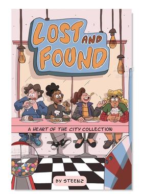 【预售】失物招领城市之心系列英文漫画进口原版书14岁以上Lost and Found: A Heart of the City Collection SteenzAndrews McM