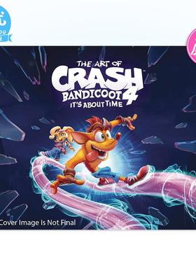 【预售】古惑狼游戏设定集The Art of Crash Bandicoot 4英文艺术插画原画设定集Blizzard Entertainment精装Blizzard Entertainm