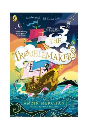 【现货】麻烦制造者【The Hatmakers】The Troublemakers英文青少年读物3-6岁平装Tamzin Merchant进口原版书Puffin Books (UK)97
