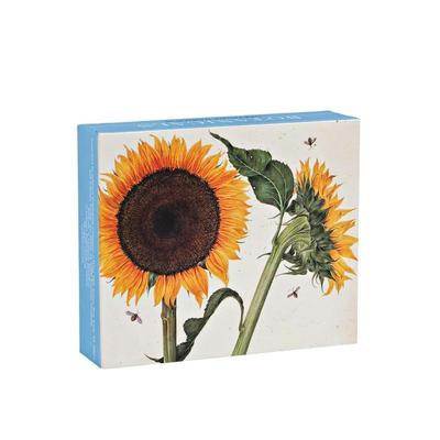 【预售】植物速记 磁吸扣盖信笺盒套装Botanicals QuickNotes明信片Gertrude Hamilton卡片teNeues进口原版书9781623255145