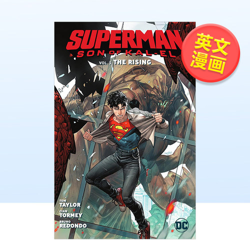 【现货】【DC Comics】超人卡尔之子卷2崛起英文漫画简装进口原版书Superman: Son of Kal-El Vol. 2: The Rising Tom Taylor  J