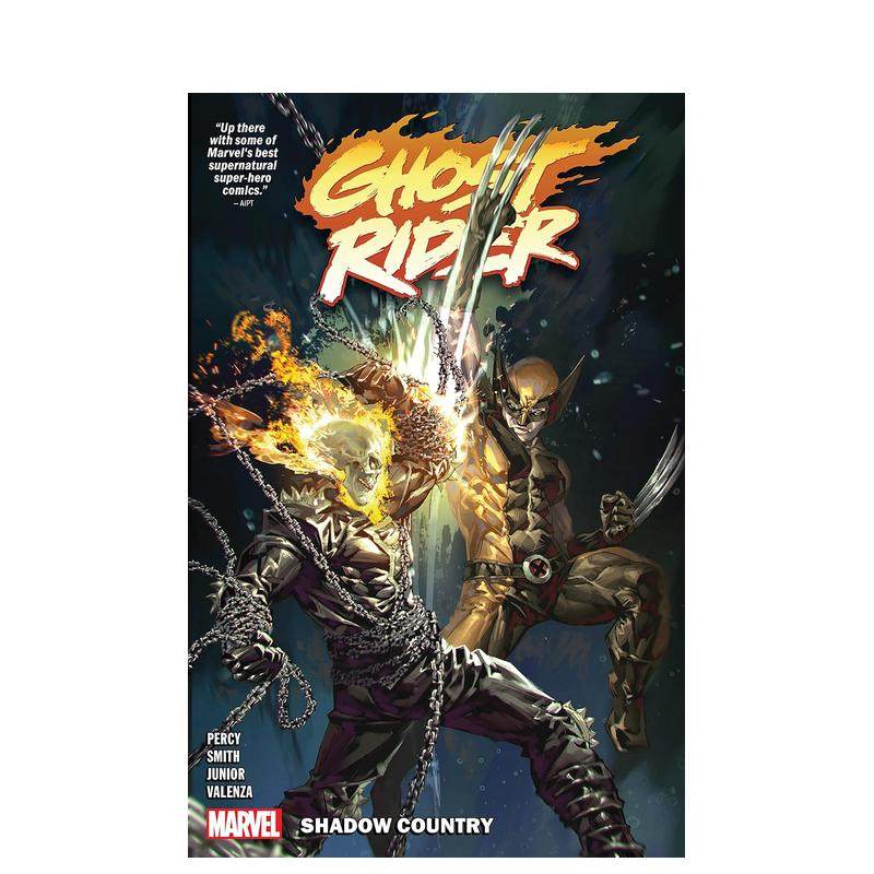 【现货】【Marvel】【恶灵骑士】卷2暗影之城英文漫画进口原版书【GHOST RIDER】VOL. 2: SHADOW COUNTRY Benjamin Percy Brent P