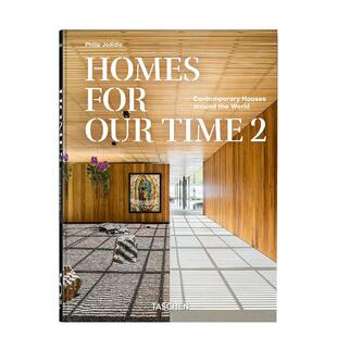 【现货】【TASCHEN】我们时代的家 世界现代住宅 卷2【45th Anniversary Edition】Homes For Our Time英文建筑设计风格与材料构造
