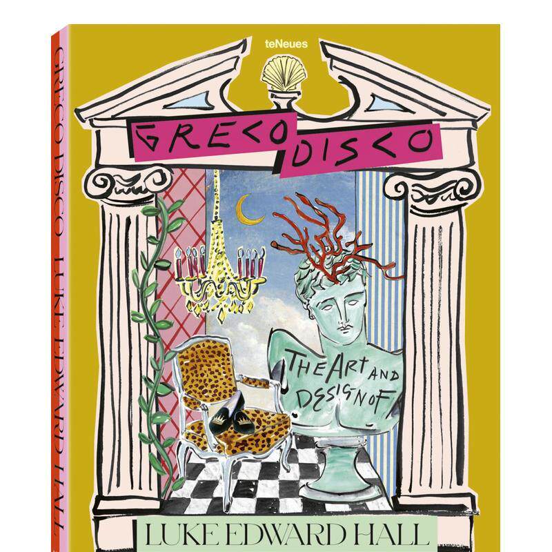 【现货】希腊迪斯科 卢克爱德华霍尔的艺术与设计Greco Disco英文室内设计师工作室Edward Hall精装teNeues进口原版书97839617119