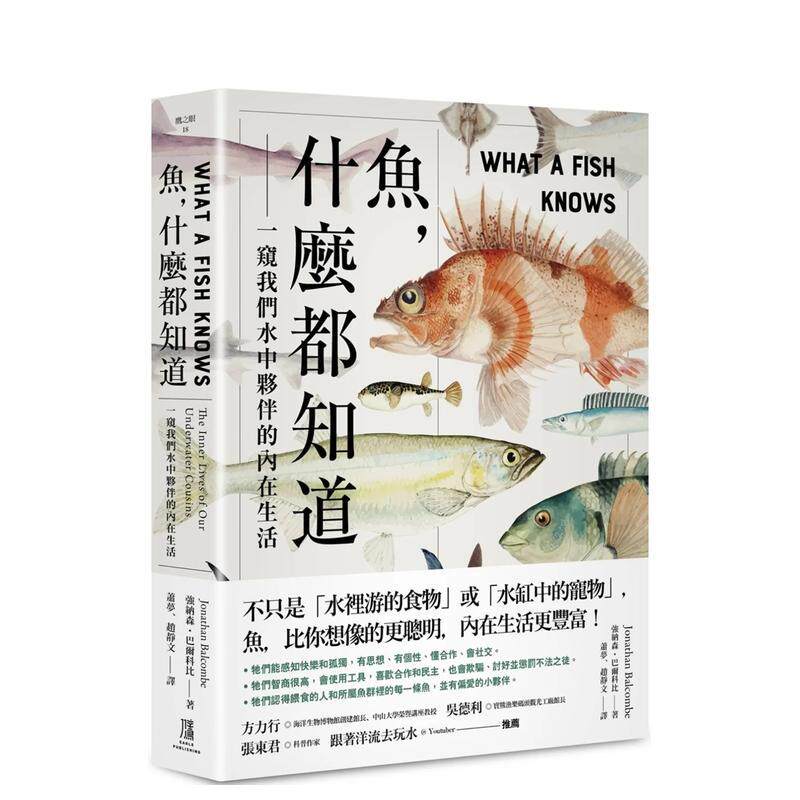 【预售】鱼中文繁体科普强纳森?巴尔科比鹰出版平装进口原版书9786267255216