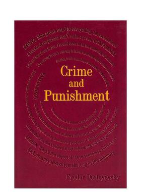 【预售】【字云经典】罪与罚【Word Cloud Classics】Crime and Punishment英文世界文学Fyodor Dostoyevsky软精装Canterbury Cla