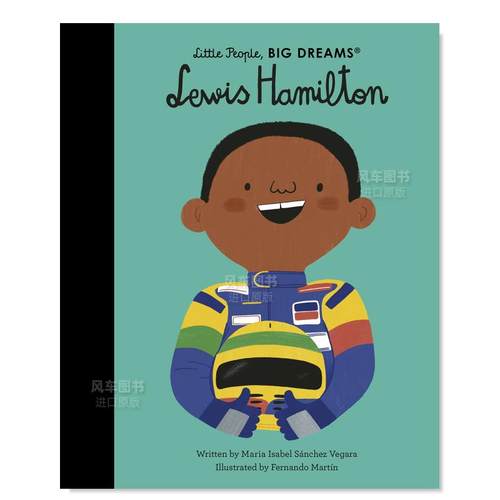 【预售】【小人物，大梦想】刘易斯·汉密尔顿英文儿童绘本人物传记进口原版外版书精装3-6周岁【Little People，Big Dreams】Lewi