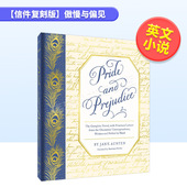 Books出版 傲慢与偏见英文文学小说精装 现货 Prejudice 信件复刻版 and Austen著Chronicle Pride Jane