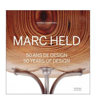 年设计Marc 进 Design英文室内设计师工作室Michele 预售 马克赫尔德50 Champenois精装 Held Norma Years Editions
