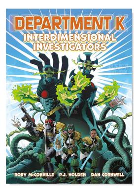 【预售】K部跨维度调查员英文漫画进口原版书平装14岁以上Department K: Interdimensional Investigators McConvilleSimon & Sc