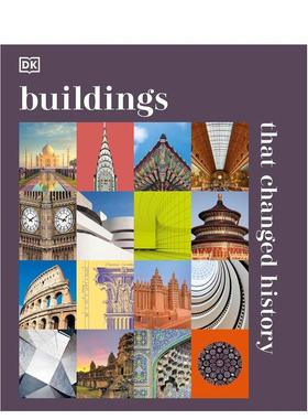 【现货】【DK History Changers】改变历史的建筑Buildings that Changed History英文建筑设计风格与材料构造DK精装进口原版书DK