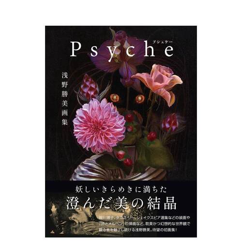 【预售】浅野胜美插画集日文插画作品集进口原版书平装14岁以上浅野勝美 画集 Psyche 書苑新社 アトリエサード