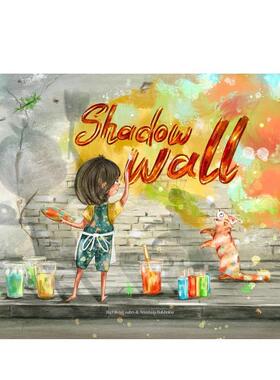 【预售】影壁Shadow Wall英文儿童绘本交通工具城市人文3-6岁精装进口原版书Coates  Olivia  Ethicool Books