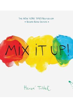 【现货】【Hervé Tullet】变变变 纸板书Mix It Up! 英文儿童趣味Hervé Tullet纸板书Chronicle Books3-6岁进口原版书978179720