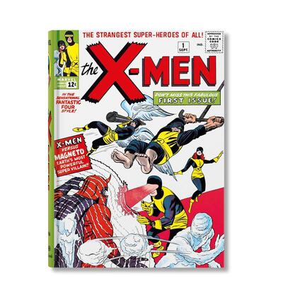 【预售】【TASCHEN】漫威漫画图书馆：X战警 1963–1966 【Bibliotheca Universalis】Marvel Comics Library.原版英文漫画书