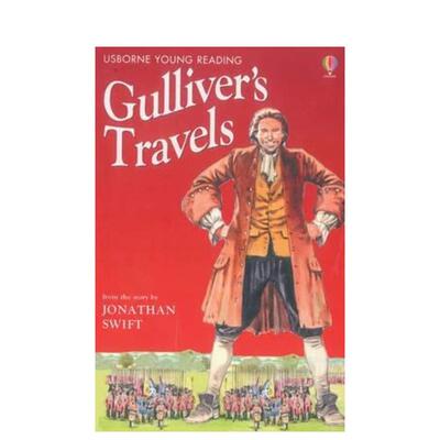 【预售】【Usborne分级阅读2】格列佛游记英文儿童分阶阅读进口原版外版书精装3-6周岁Gulliver's TravelsUsborneUsborne childr