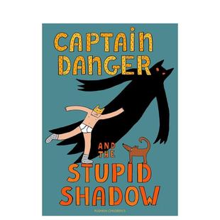 Captain 预售 Adventures Danger Victor The 英文儿童漫画精装 危险船长与愚蠢影子 Engbers Awesome and