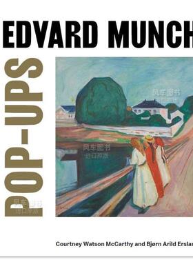 【预售】爱德华·蒙克立体书英文外国美术19世纪进口原版外版书精装Edvard Munch Pop-UpsCourtney Watson McCarthy & Bj?rn Ari