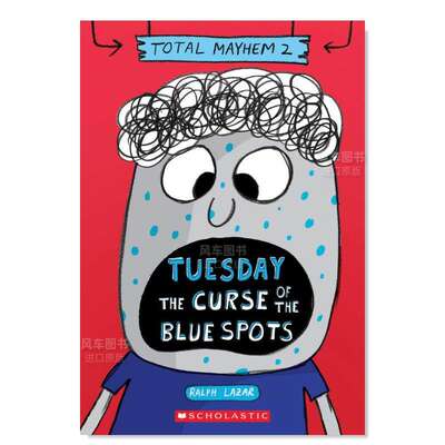 【预 售】【星期系列】周二之蓝点的诅咒 Tuesday – The Curse of the Blue Spots 英文儿童绘本原版图书进口外版书籍 Ralph Laza