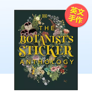 【现货】【DK】植物学家的剪贴簿The Botanist’s Sticker Anthology英文手工制作DK精装DK 进口原版书9780744036725