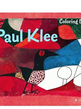 【现货】保罗克利 绘画本Paul Klee Coloring Book英文外国美术20世纪Annette Roeder简装Prestel进口原版书9783791341057