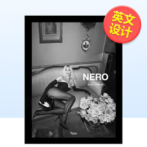 【预售】黑杜嘉班纳的标志性颜色英文时尚设计师品牌进口原版外版书精装Nero The Color of Dolce & Gabbana Domenico DolceRizz