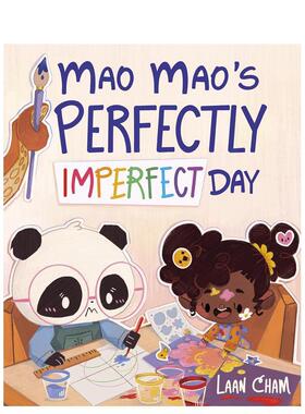 【现货】毛毛不完美却完美的一天Mao Mao's Perfectly Imperfect Day英文儿童绘本虚构类Laan Cham精装Random House 进口原版书97