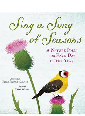 【现货】唱一首四季的歌Sing a Song of Seasons英文儿童艺术启蒙Fiona Waters精装Nosy Crow US3-6岁进口原版书9781536202472