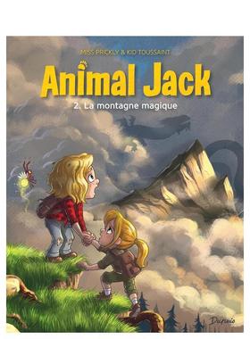 【现货】动物杰克 - 第 2 卷 - 魔法山Animal Jack - Tome 2 - La montagne magique法文漫画Kid ToussaintDupuis进口原版书97910