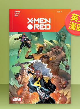 【现货】【Marvel】红色X战警4by阿尔尤因英文漫画简装进口原版书X-Men Red By Al Ewing Vol. 4 EWING  AL