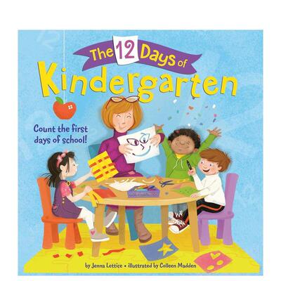 【现货】幼儿园12天12 Days Of Kindergarten英文儿童章节书LetticeRandom House 6-9岁进口原版书9780399557330