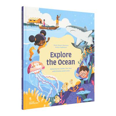 【现货】探索海洋Explore the Ocean英文儿童绘本知识百科3-6岁精装Anne Ameri-Siemens进口原版书Little Gestalten9783967047509