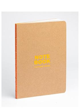 【预售】牛皮纸橙色 A5 笔记本Kraft and Orange A5 Notebook英文文创笔记本Notebook笔记本teNeues进口原版书9781623259402