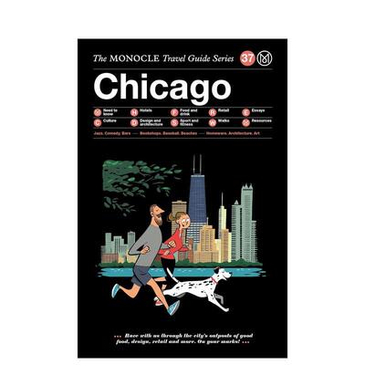 【现货】【Monocle旅行指南】芝加哥The Monocle Travel Guide to Chicago英文旅行Monocle精装进口原版书Die Gestalten Verlag97