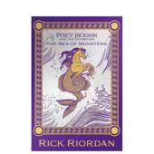 杰克逊和奥林匹斯神族海怪之海豪华收藏版 Percy and Jackson 波西 Olympians英文青少年读物Pepe the 现货 Larraz精装 Disney进