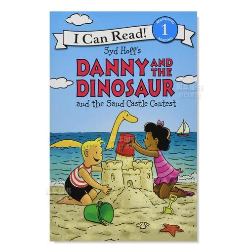 【现货】【丹尼和恐龙】沙堡比赛英文儿童分阶阅读进口原版书Danny and the Dinosaur and the Sand Castle Contest Hoff著Ha