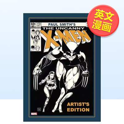 【预售】【IDW Publishing】保罗史密斯《非凡X战警》艺术家版英文漫画图书进口原版书精装Paul Smith's Uncanny X-Men Artist's