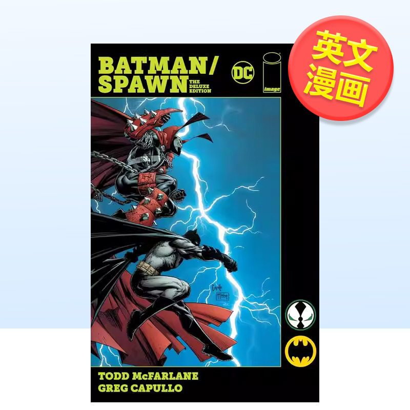 【预售】【DC Comics】蝙蝠侠再生侠豪华版英文漫画精装进口原版书Batman/Spawn: The Deluxe Edition McFarlane  Todd图片