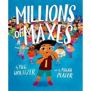 Wolitzer著Dial Books出版 Millions Meg 書精裝 成千上萬個馬克斯英文兒童繪本自我認(rèn)知情緒管理進(jìn)口原版 現(xiàn)貨 Maxes