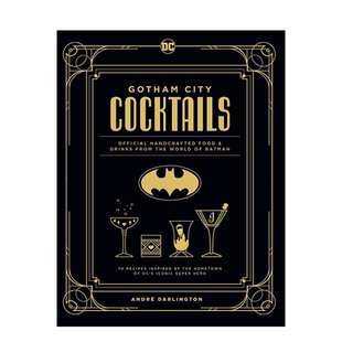 【现货】哥谭市鸡尾酒英文餐饮进口原版外版书Gotham City Cocktails André Darlington  Insight Editions
