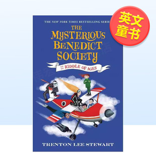 【预售】神秘的本笃会和岁月之谜卷4The Mysterious Benedict Society 英文儿童故事Trenton Lee Stewart精装进口原版书978031 52