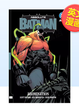 【预售】【DC Comics】蝙蝠侠 卷2 憎恶（精装）Absolute Batman Vol. 2英文漫画图书Scott SnyderDC Comics精装进口原版书978179