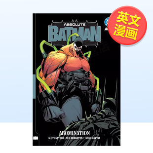 【预售】【DC Comics】蝙蝠侠 卷2 憎恶(精装)Absolute Batman Vol. 2英文漫画图书Scott SnyderDC Comics精装进口原版书978179