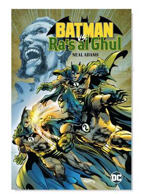 【预售】【DC Comics】蝙蝠侠与拉斯阿勒古尔的对决英文漫画平装进口原版书Batman Vs. Ra's Al Ghul Neal Adams