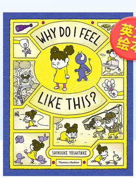 【预售】【T&H】【吉竹伸介】为何我会有这种想法呢？英文儿童绘本插画师进口原版书精装3-6周岁【Shinsuke Yoshitake】Why Do I